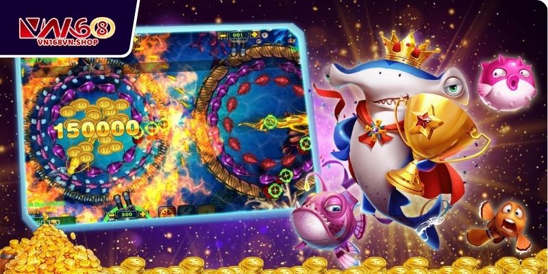 Giải bắn cá đua tốc độ đầy thú vị