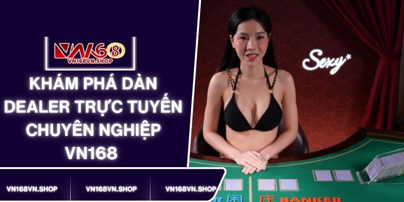 Khám Phá Dàn Dealer Trực Tuyến Chuyên Nghiệp VN168